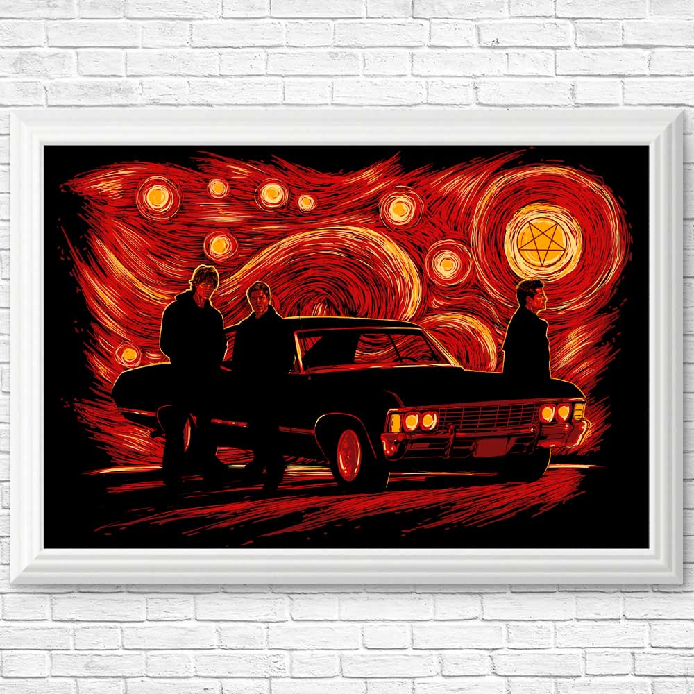 Starry Winchesters (Alternative) High - Quality Posters & Prints