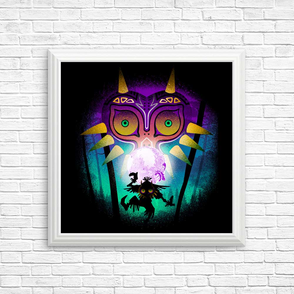 The Moon and the Mask Art - Various Posters and Prints for Home Decor and Apparel