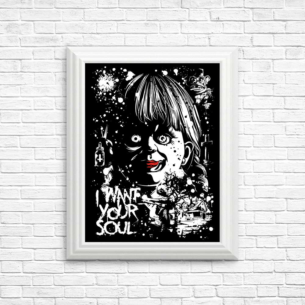 Captivating 'I Want Your Soul' Posters and Prints by Arinesart
