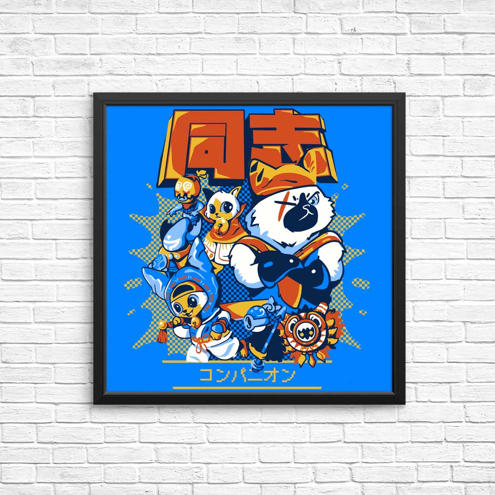 High - Quality Brave Companions Posters & Prints by Sketchdemao