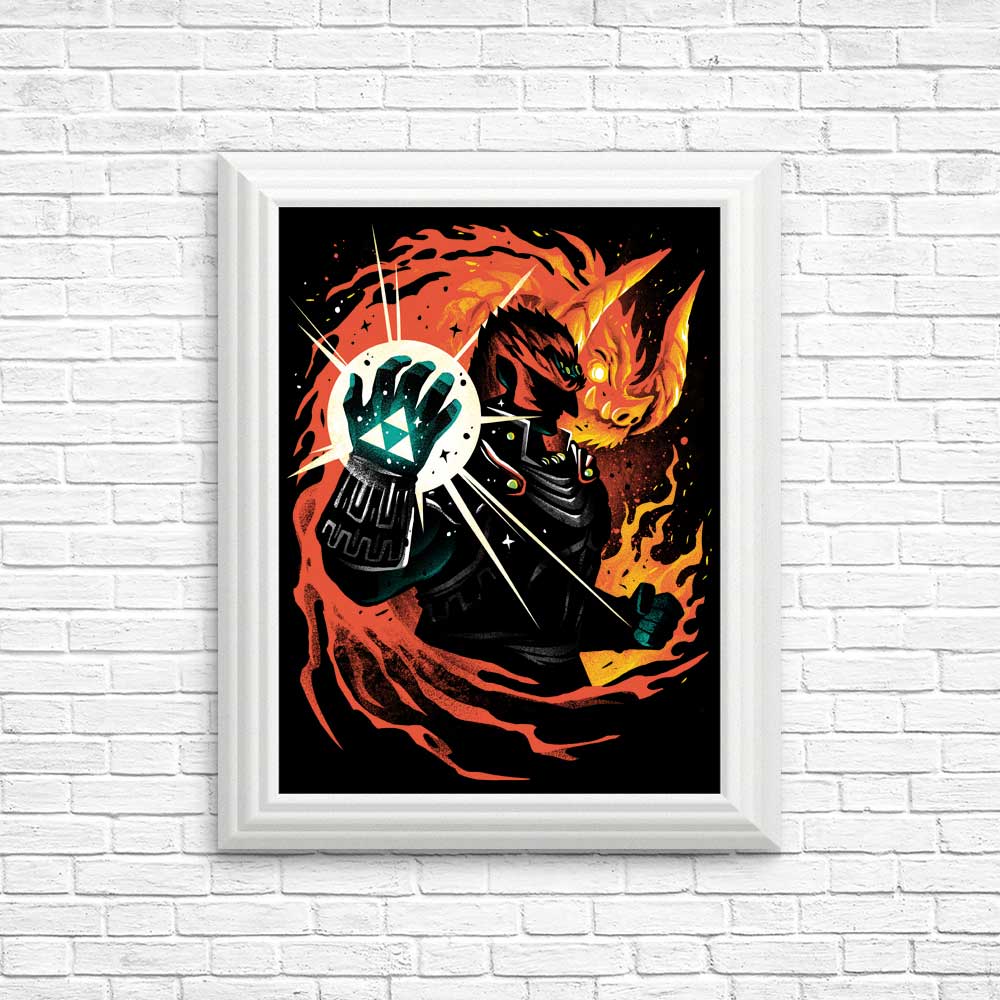 Alemaglia's Demon King Posters and Prints for Home Decor