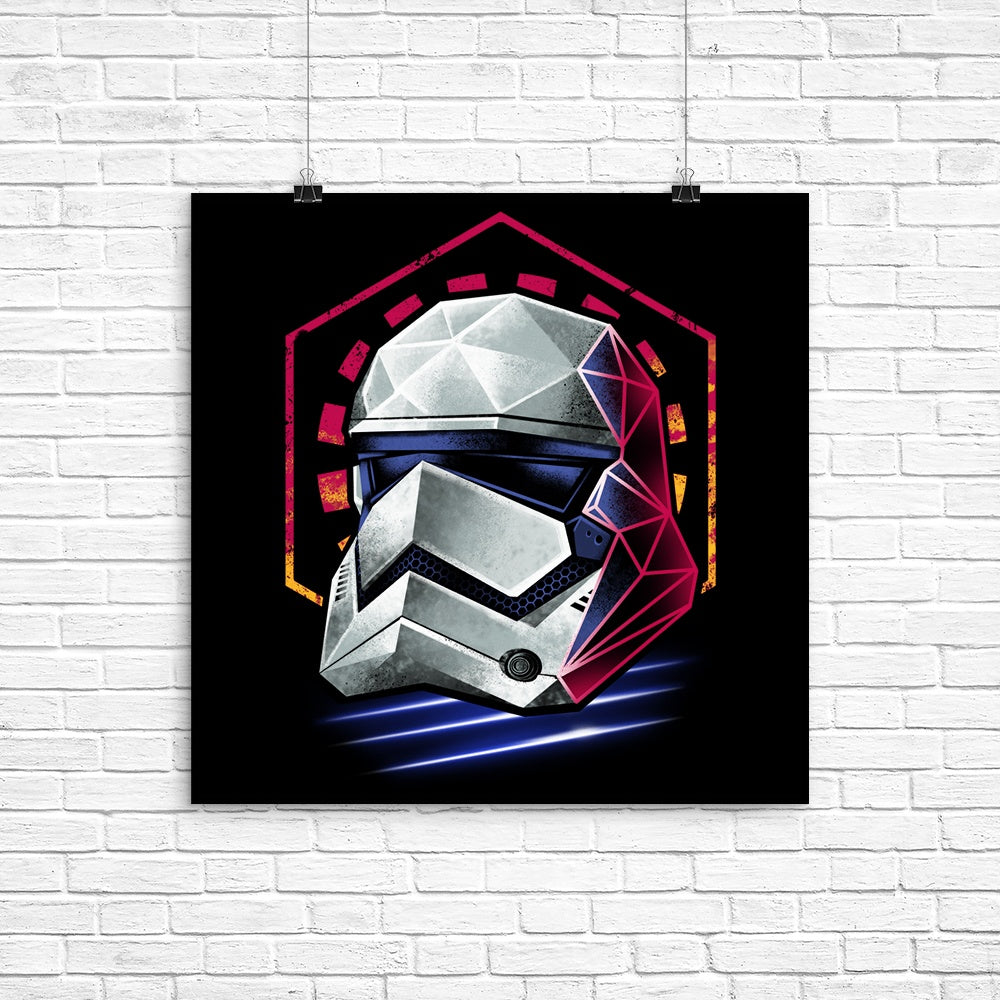 Cool Rad Trooper Art Poster for Decor