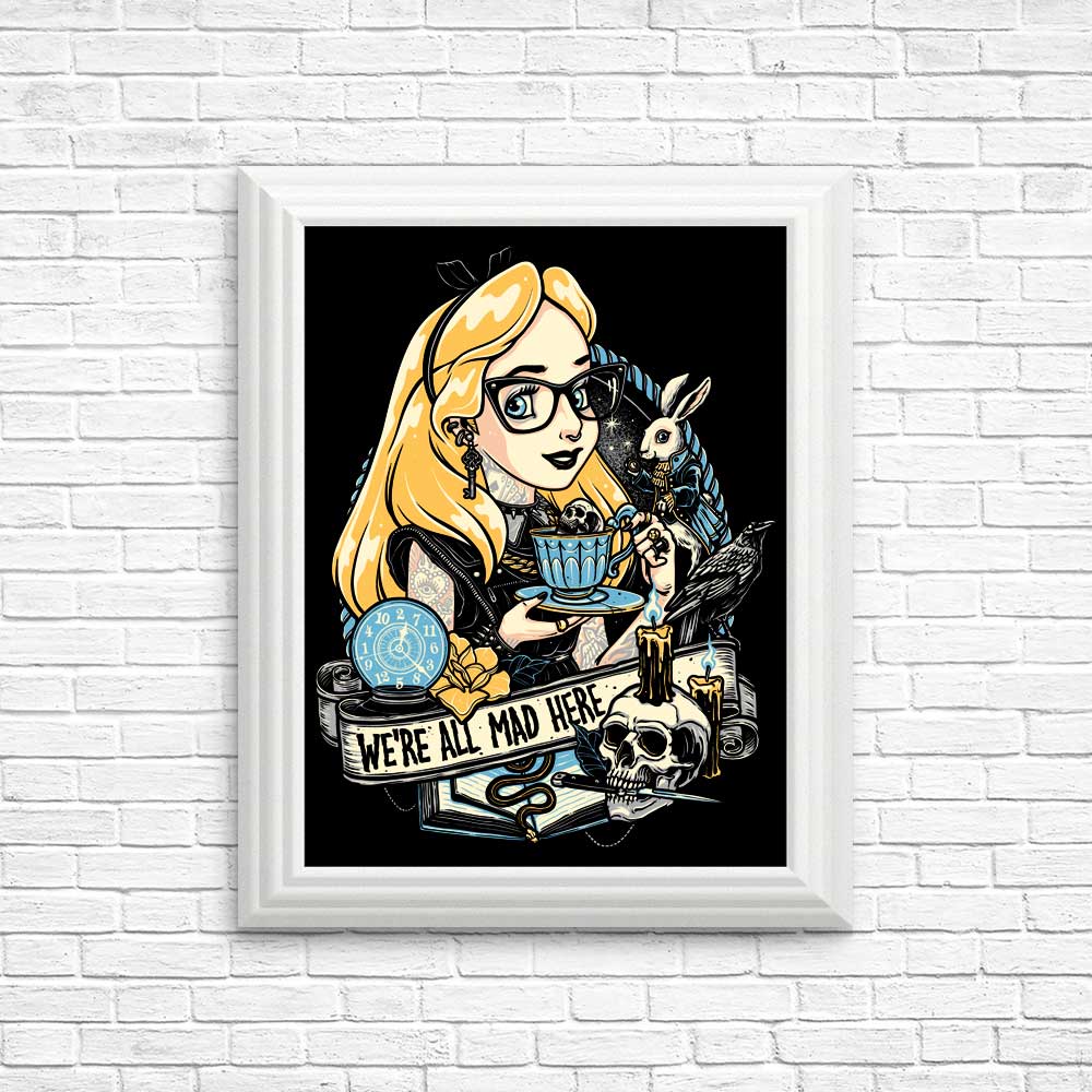 High - quality Rocker Alice Posters and Prints by Momma Gorilla