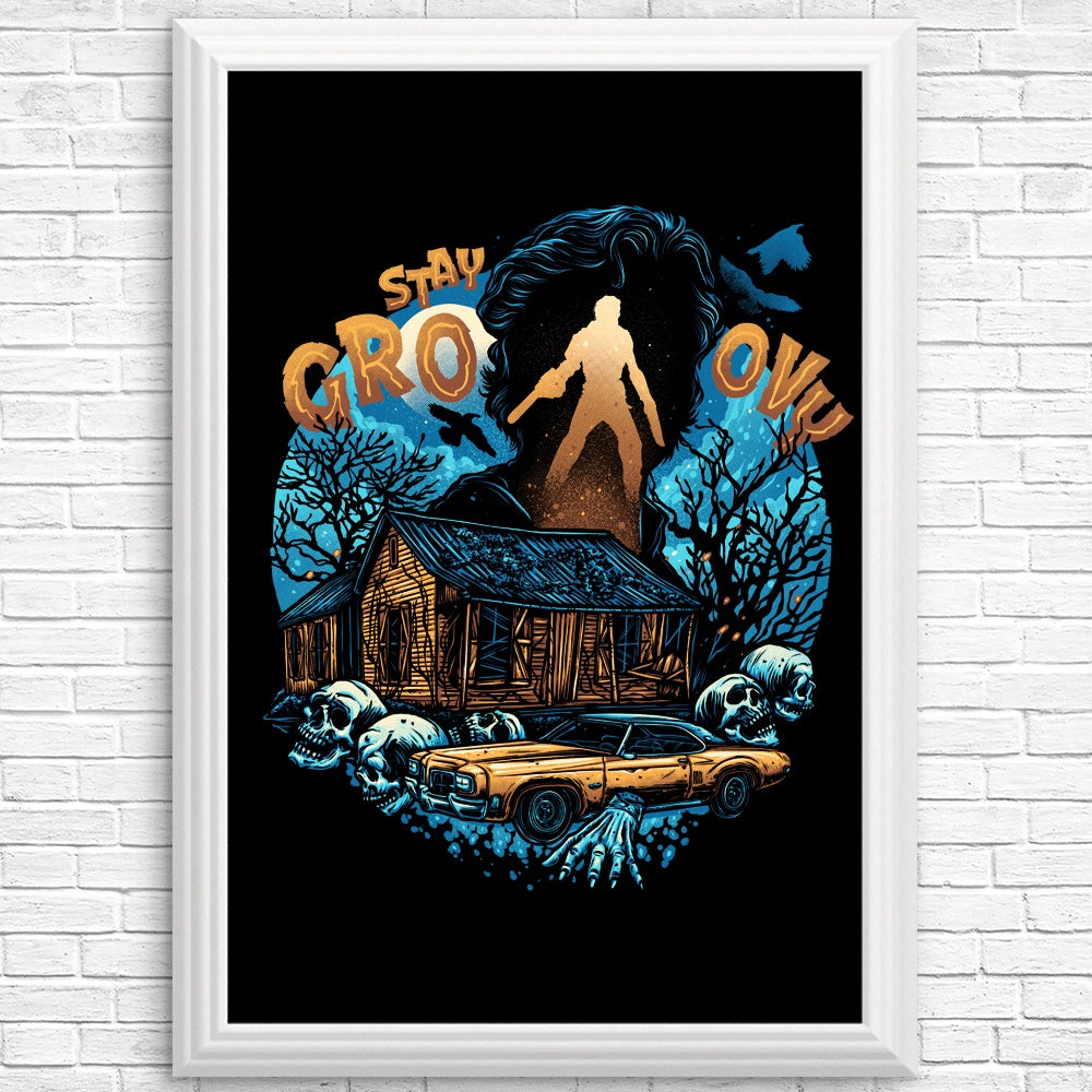 Cool and Trendy Groovy Cabin Wall Posters and Prints