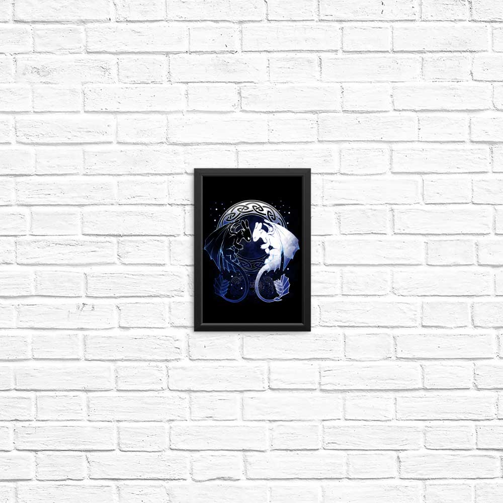 Exquisite Two Dragons Posters and Prints by xMorfina