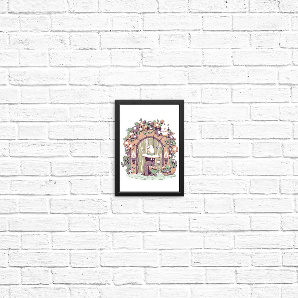 Elegant Fantasy Garden Posters and Prints