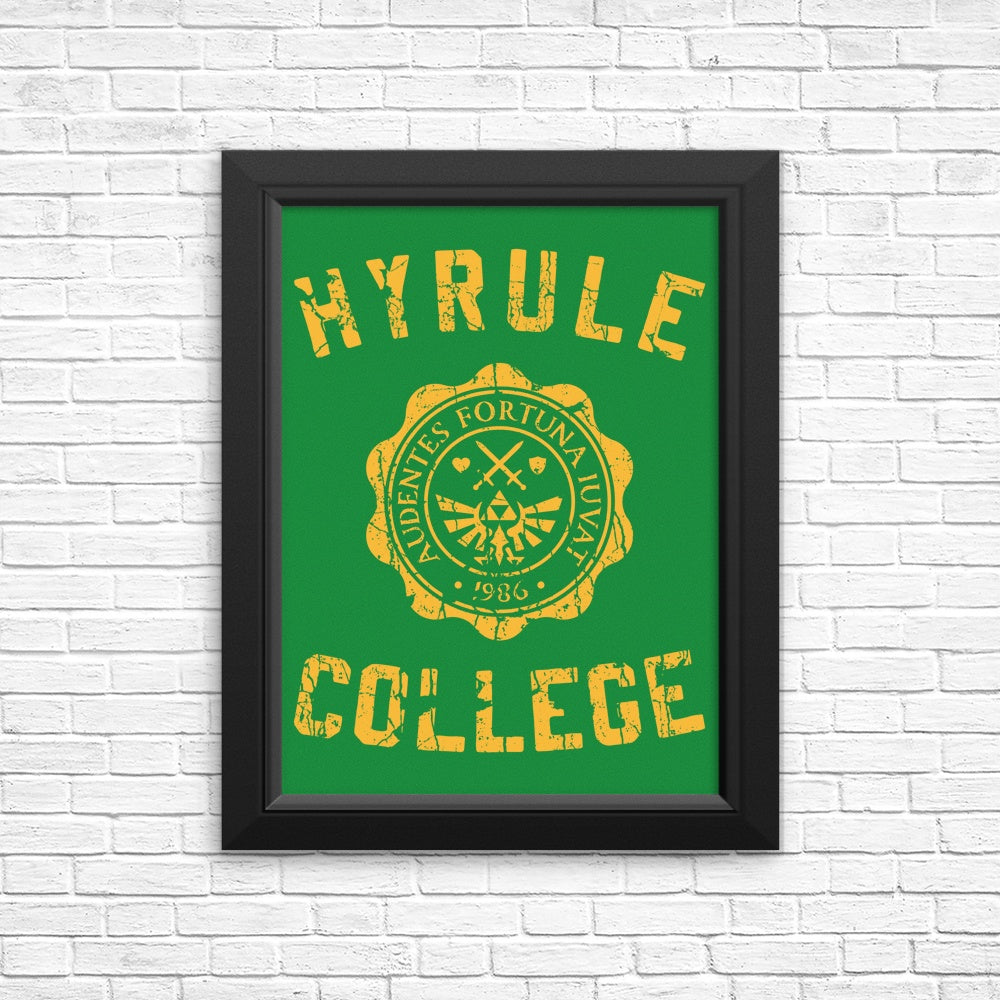 Legendary College Educational Posters and Art Prints