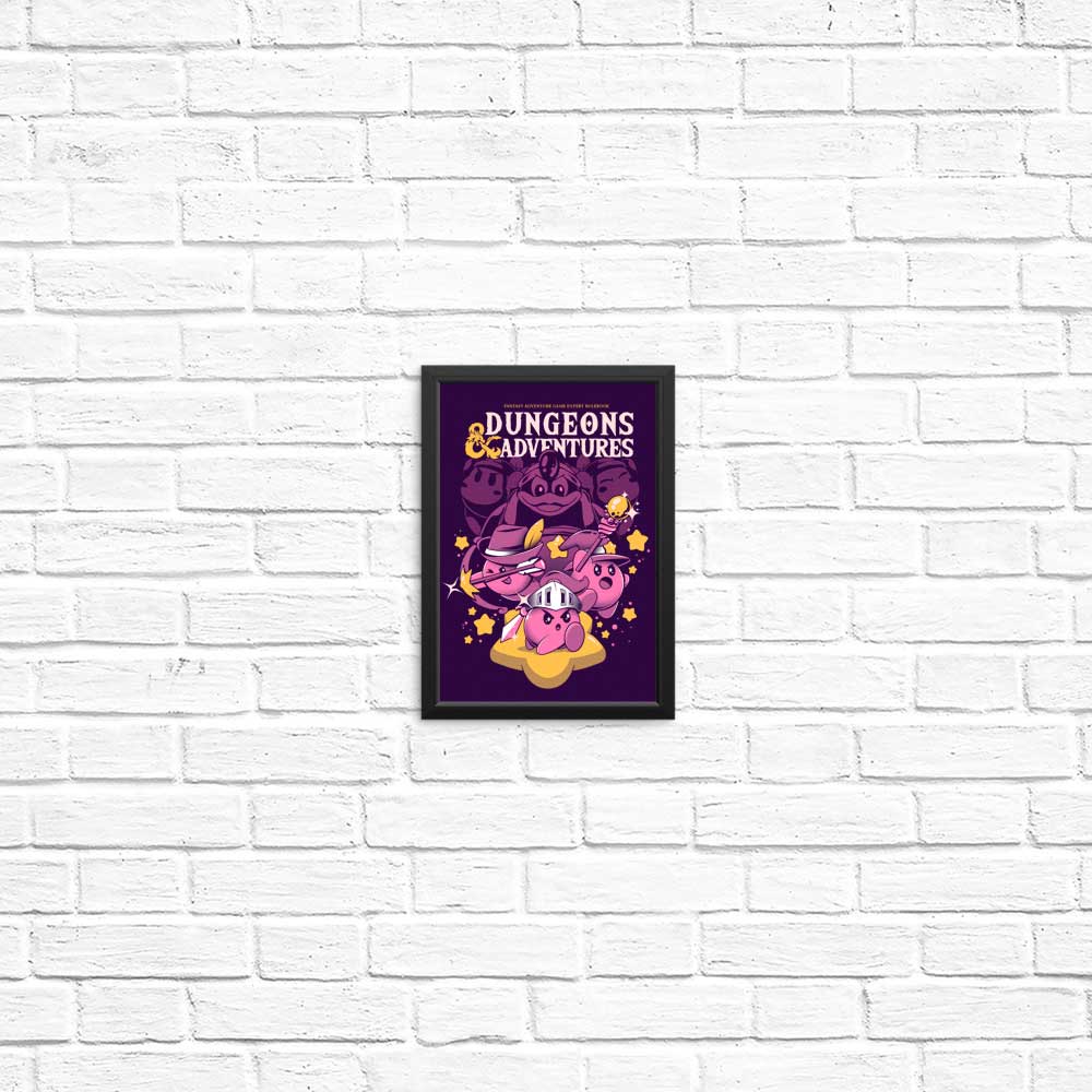 High - Quality Dungeons and Adventures Posters & Prints