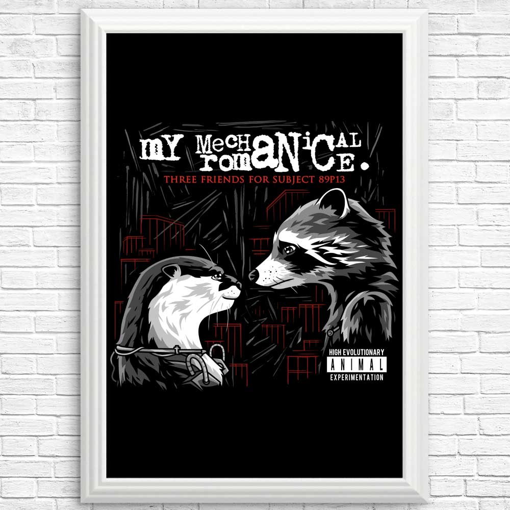 Mechanical Romance-themed Posters and Prints from Prime Premne Design