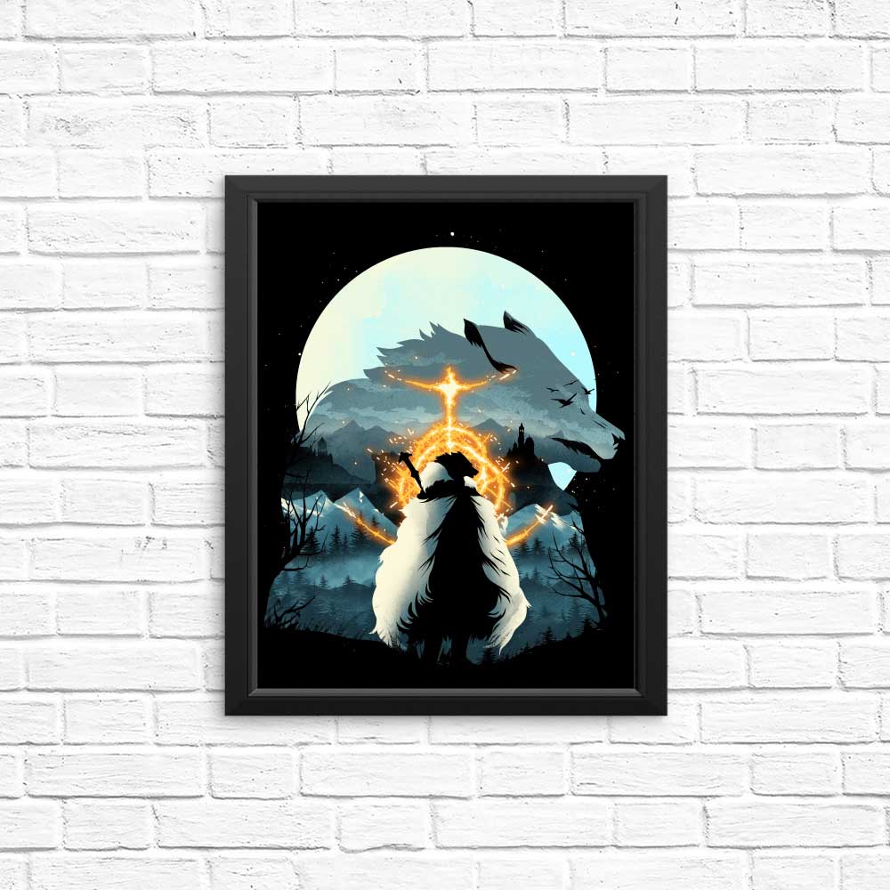 Stunning 'The Half Wolf' Posters & Prints by Dandingeroz
