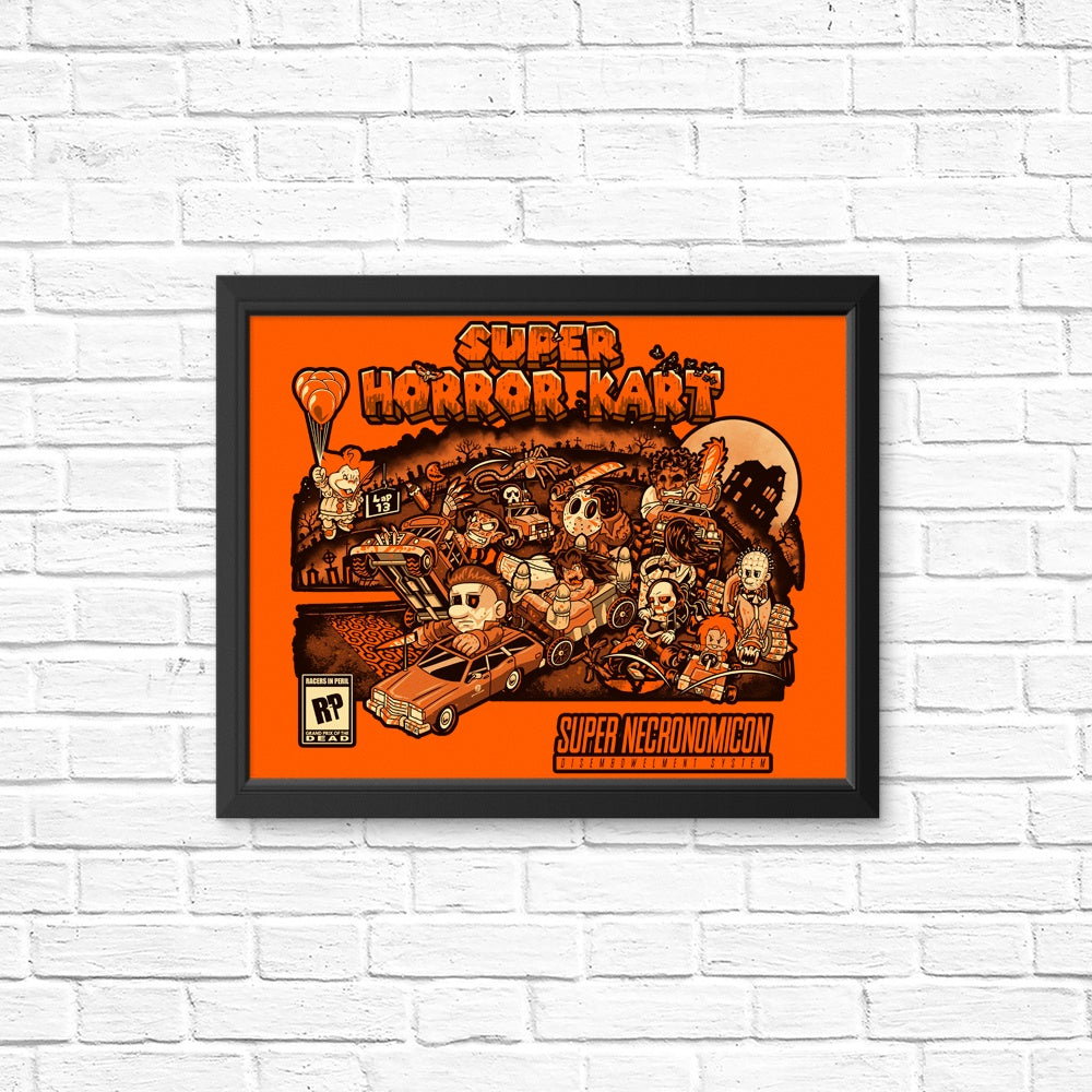 Episode 12: Super Horror Kart - High - Quality Posters and Prints