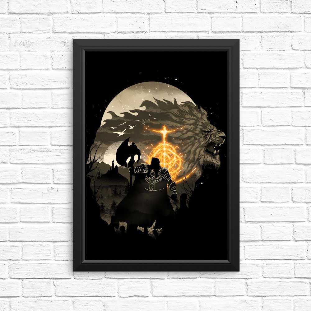 High - Quality Posters and Prints of The First Elden Lord