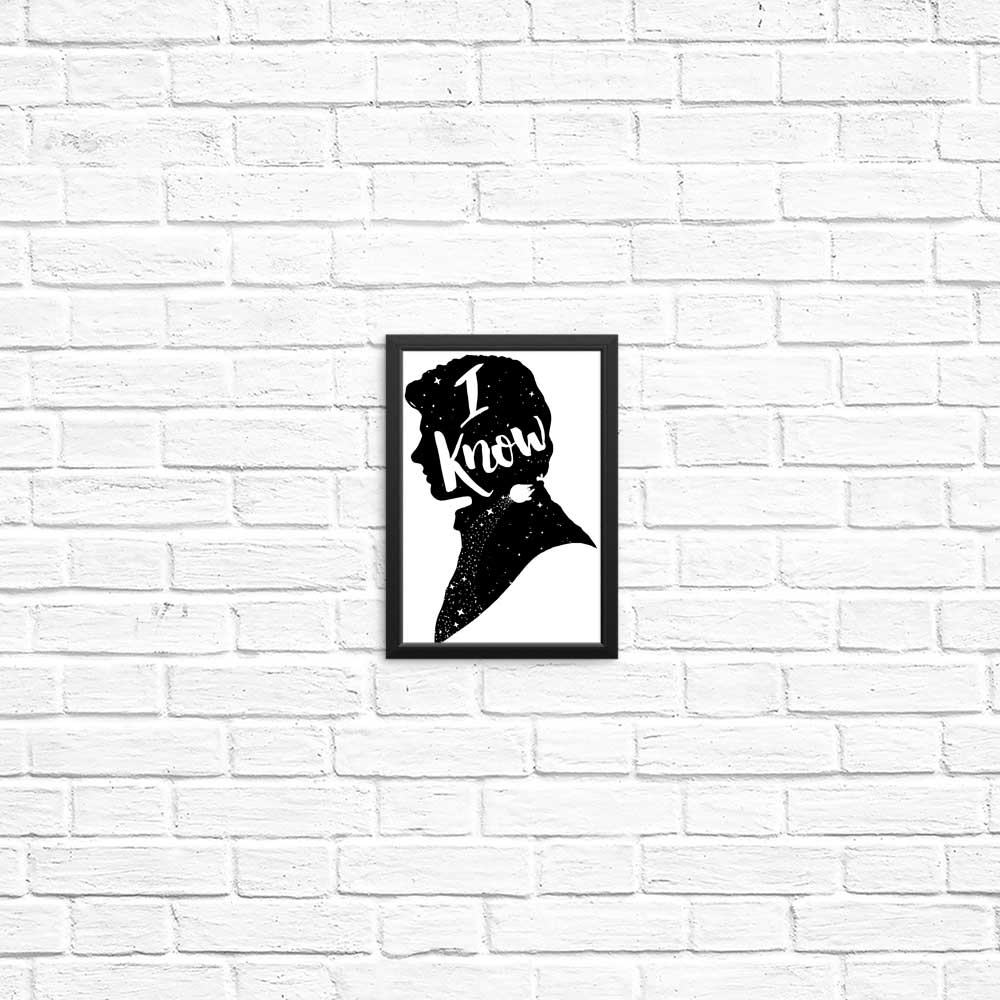I Know Creative Posters and Art Prints