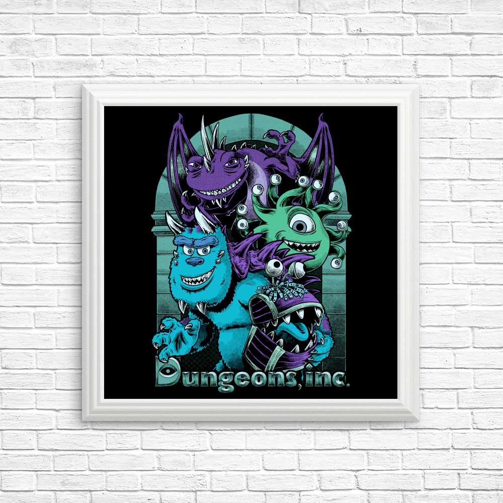 High - Quality Dungeons Inc Posters and Prints