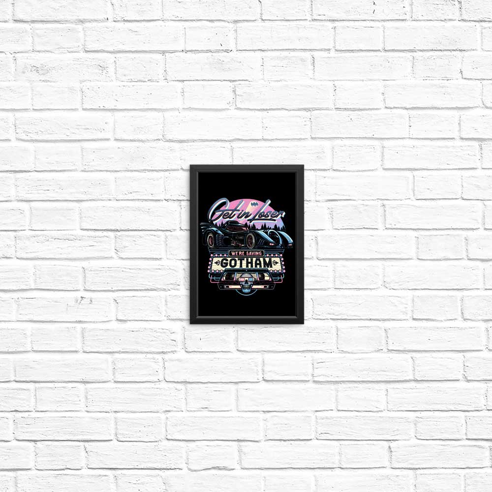 We're Saving Gotham - High - Quality Wall Posters and Prints