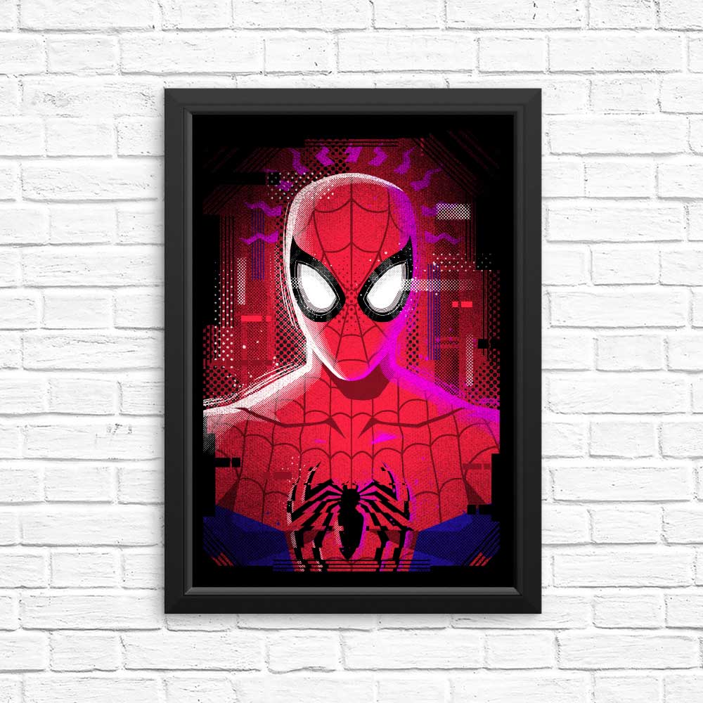 Glitched Parker Art Posters and Prints for Wall Decor