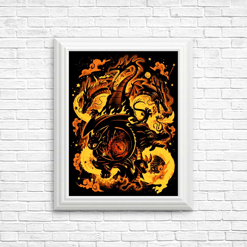Dragon's Festival Wall Posters and Art Prints