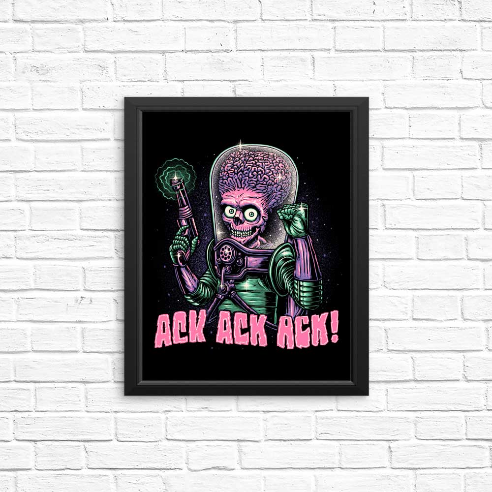 Ack, Ack, Ack! Momma Gorilla Inspired Wall Art - High - Quality Posters and Prints