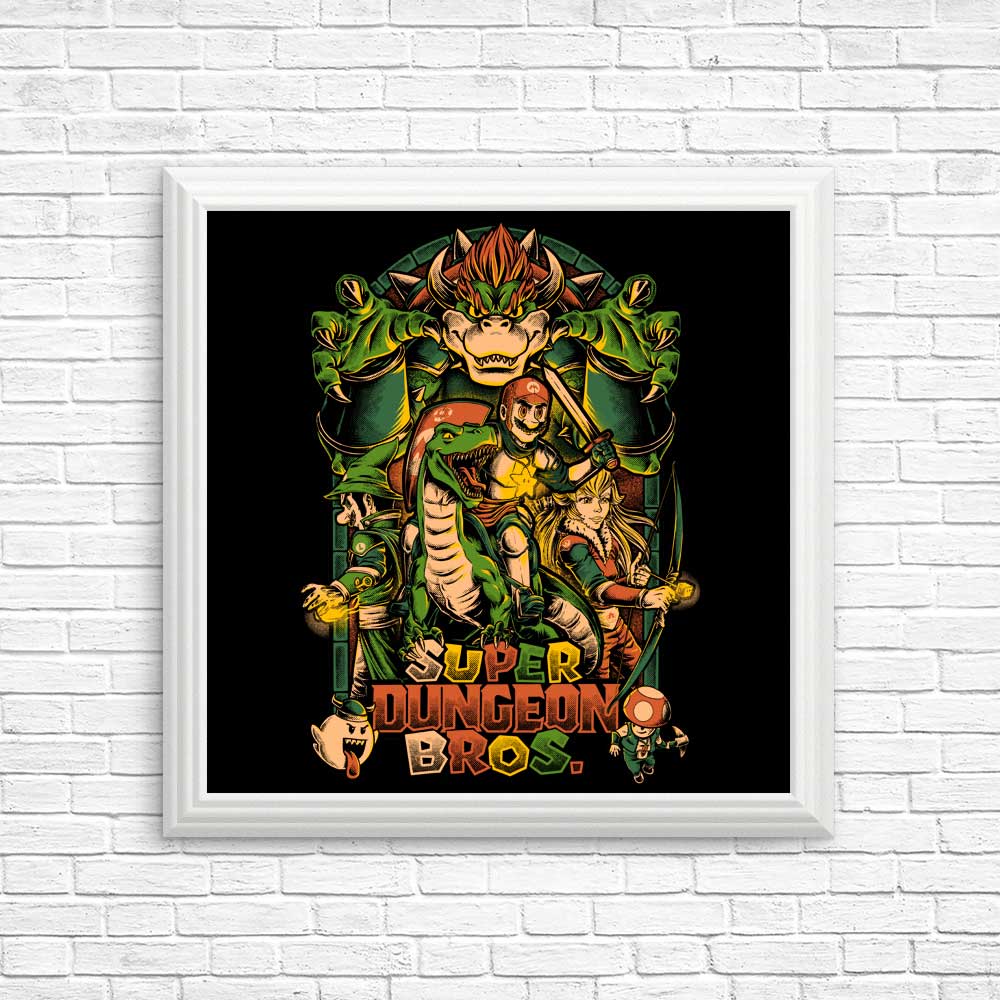 High - Quality Super Dungeon Bros. Posters and Prints