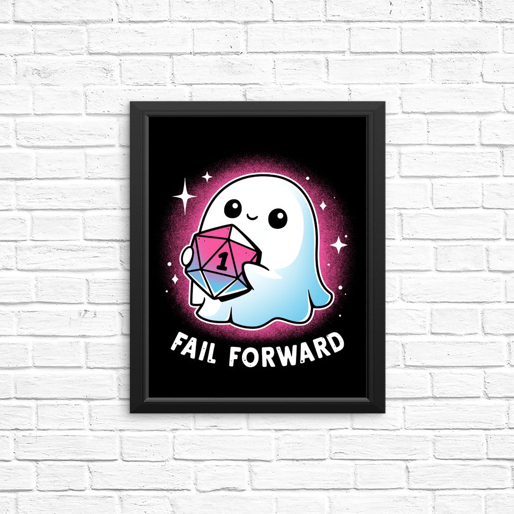 Fail Forward Inspirational Posters and Wall Prints