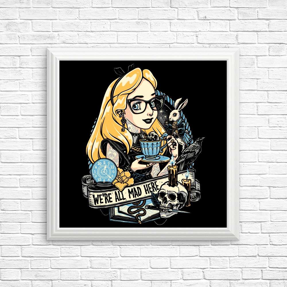 High - quality Rocker Alice Posters and Prints by Momma Gorilla