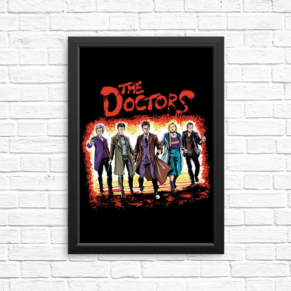 Authentic Doctor-themed Posters and Prints by Zascanauta