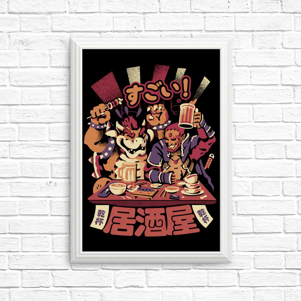 Villains Izakaya Art Posters and Prints from Ilustrata