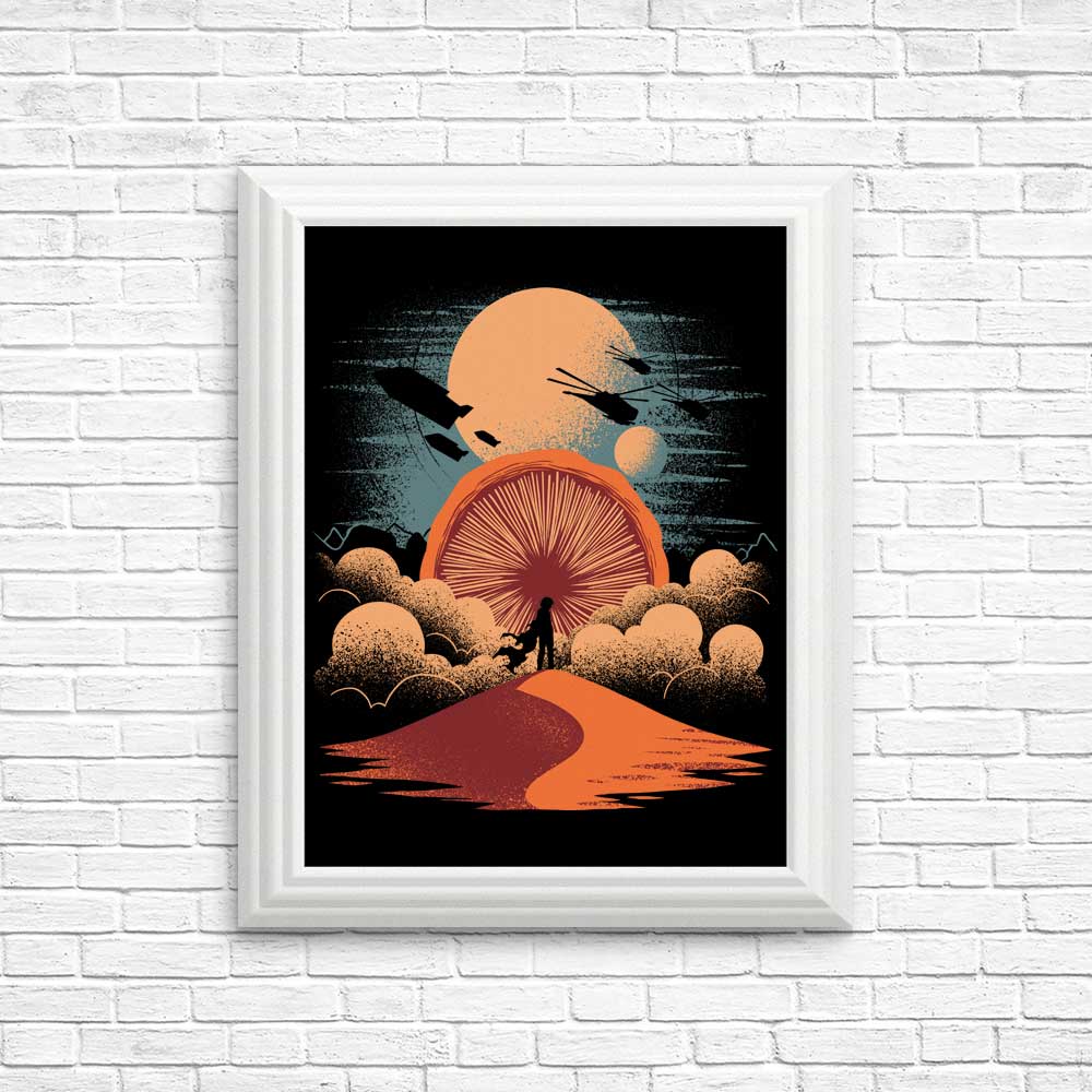 Stunning Posters and Prints of Arrakeen Rises by Fitas Artwork