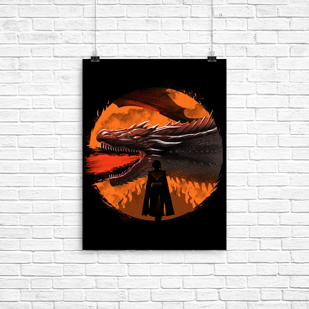 Dracarys (Alternative Version) - Decorative Wall Poster