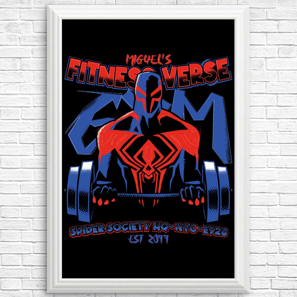Miguel's Fitness Verse Inspirational Fitness Posters and Art Prints
