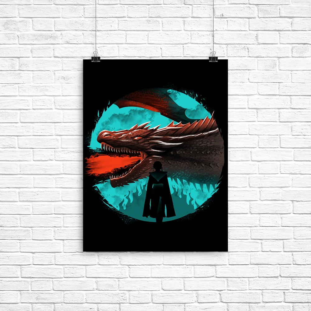 Dracarys Themed Wall Poster from XENOS