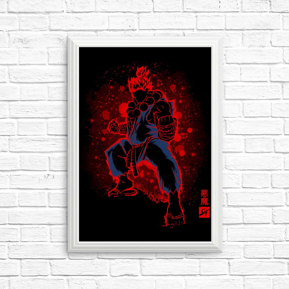 High - quality 'The Raging Demon' Posters and Prints by Soulkr