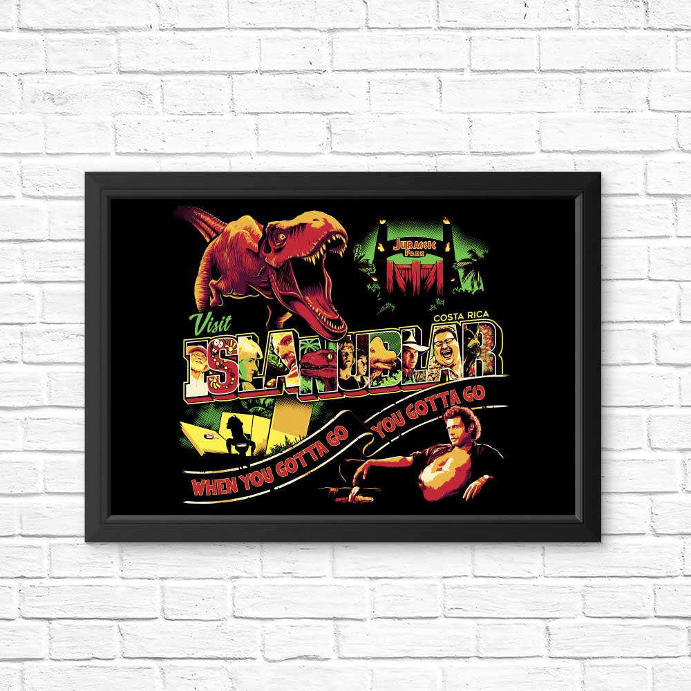 Stunning Posters & Prints of Isla Nublar Visit