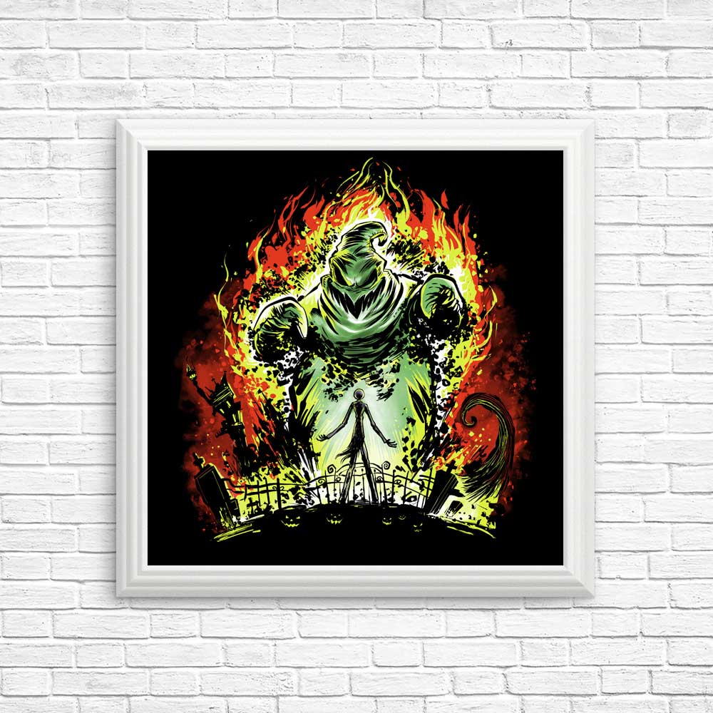 Oogie Balrog Wall Posters and Art Prints