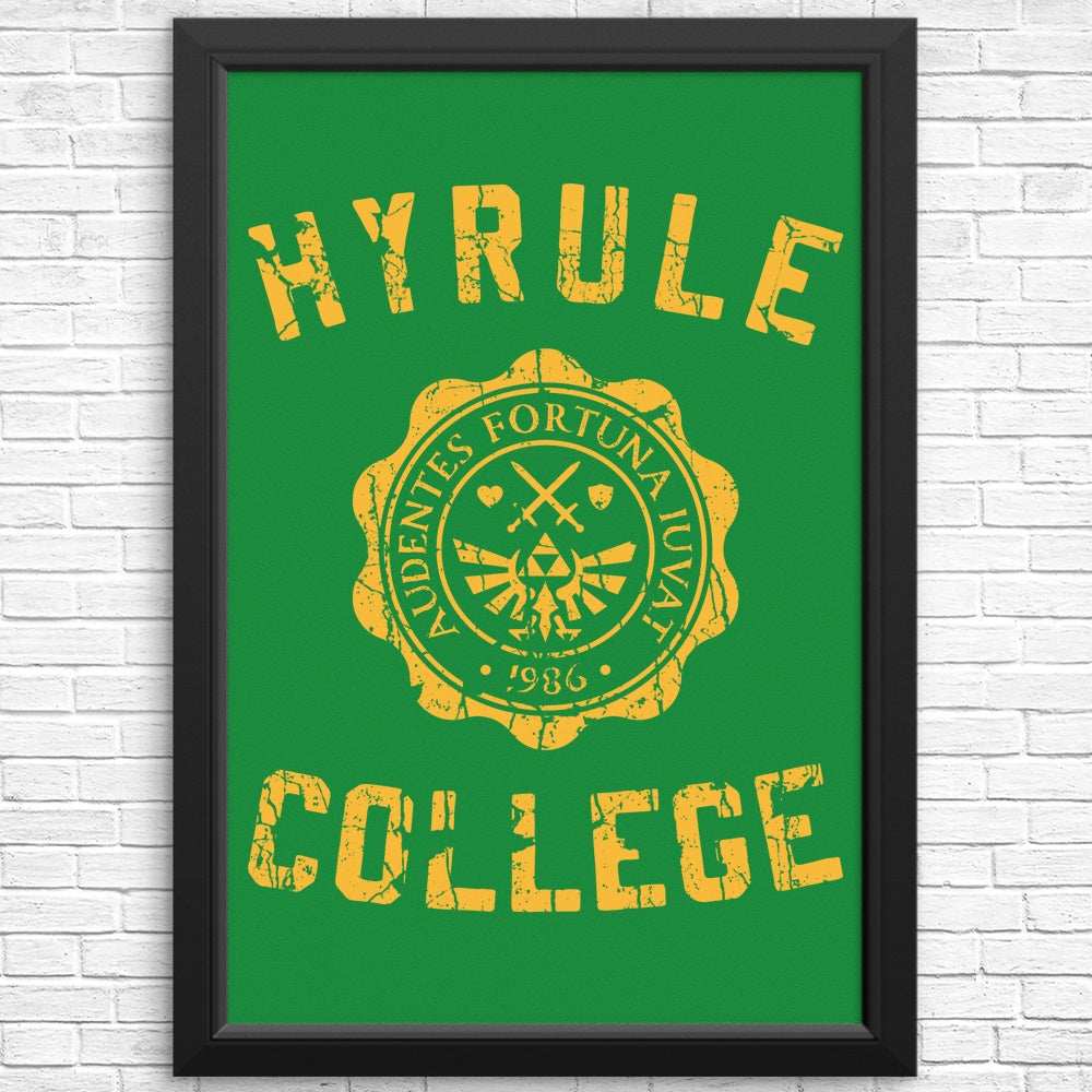 Legendary College Educational Posters and Art Prints