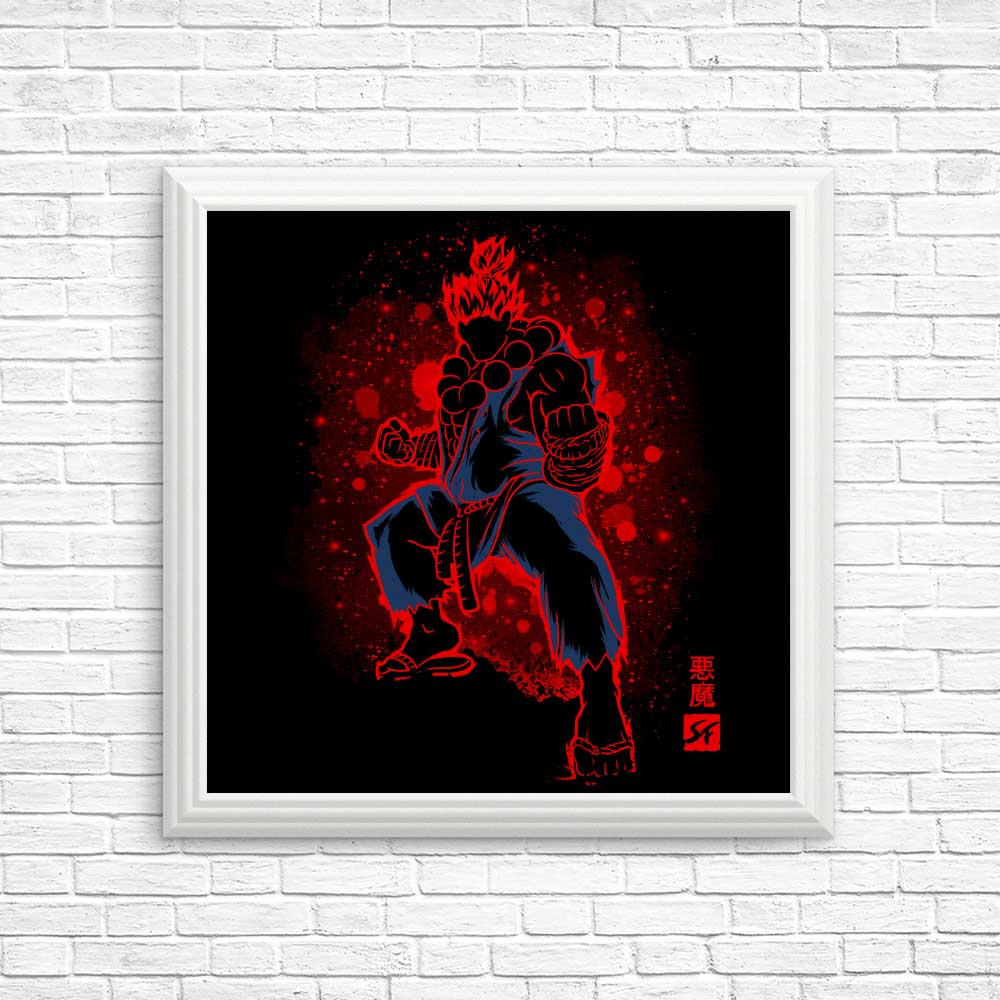 High - quality 'The Raging Demon' Posters and Prints by Soulkr