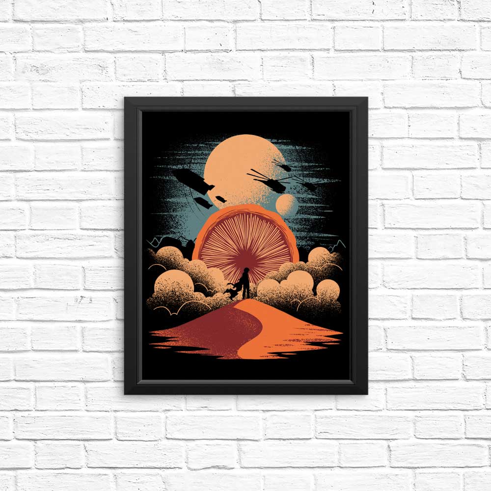 Stunning Posters and Prints of Arrakeen Rises by Fitas Artwork