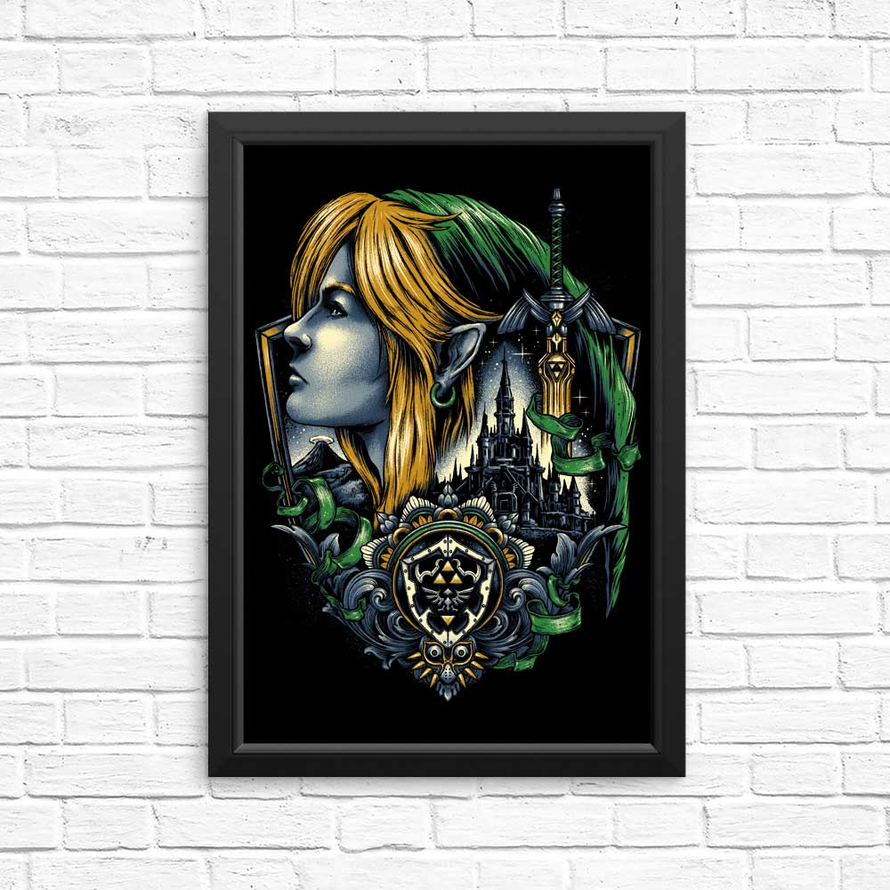 Legendary Emblem - High - Quality Posters and Prints for Wall Decor