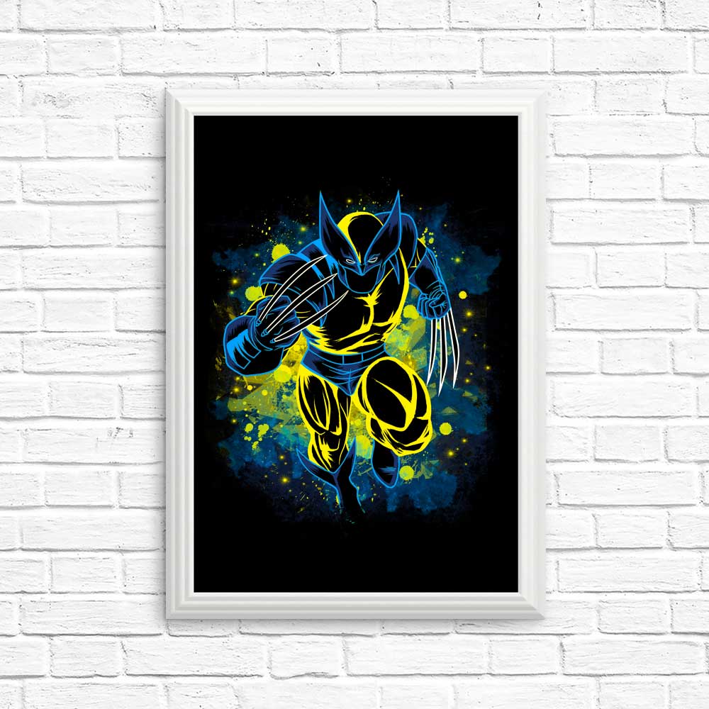 High - Quality Inked Adamantium Posters and Prints