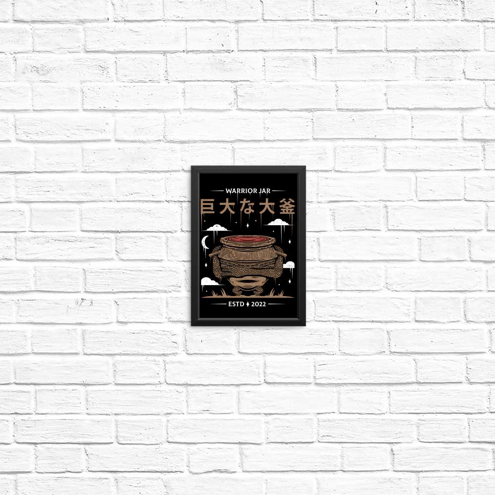 Warrior Jar Art Posters and Prints for Home Decor