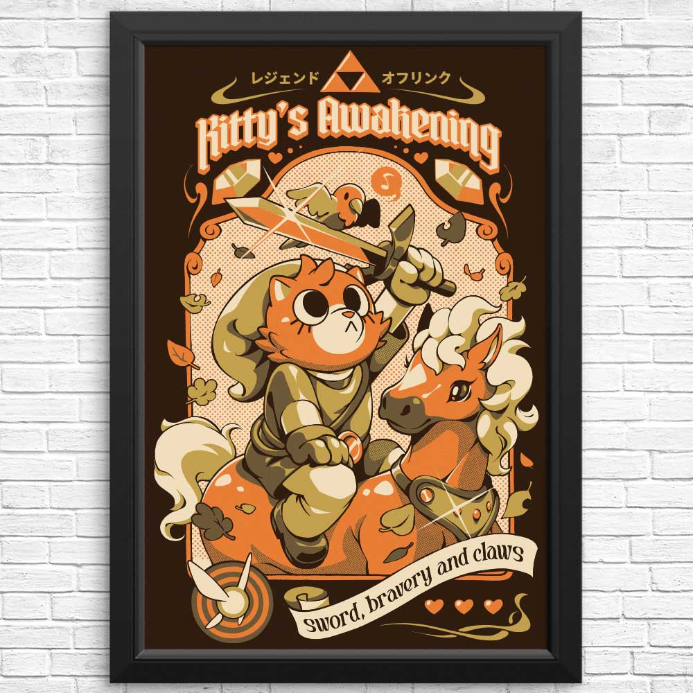 Kitty's Awakening High - Quality Posters and Prints
