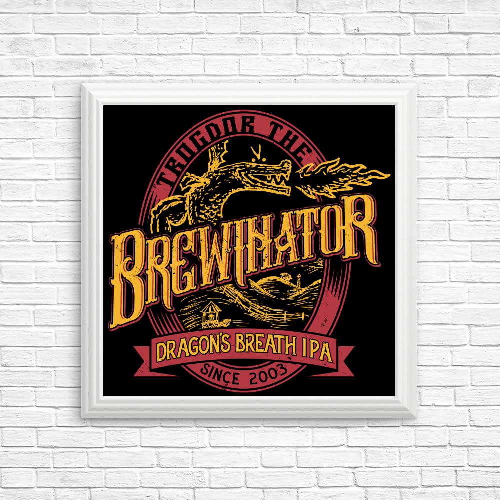 The Brewinator Art Posters and Prints by CoD Designs