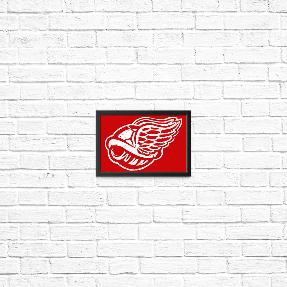 Stunning Winged Turtle Shell Posters and Prints by kg07