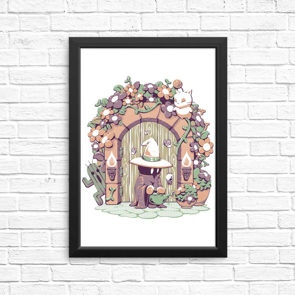 Elegant Fantasy Garden Posters and Prints