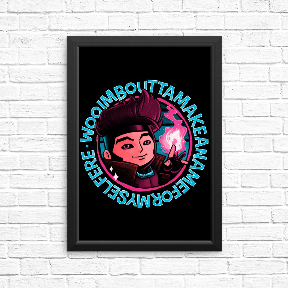 Self - Named Posters and Prints for Decorative Purposes
