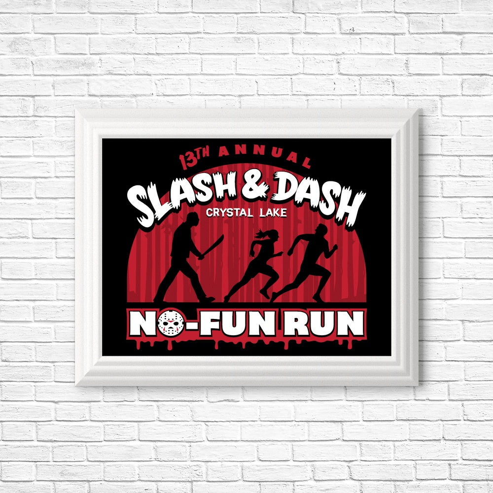 No Fun Run - Art Posters and Prints