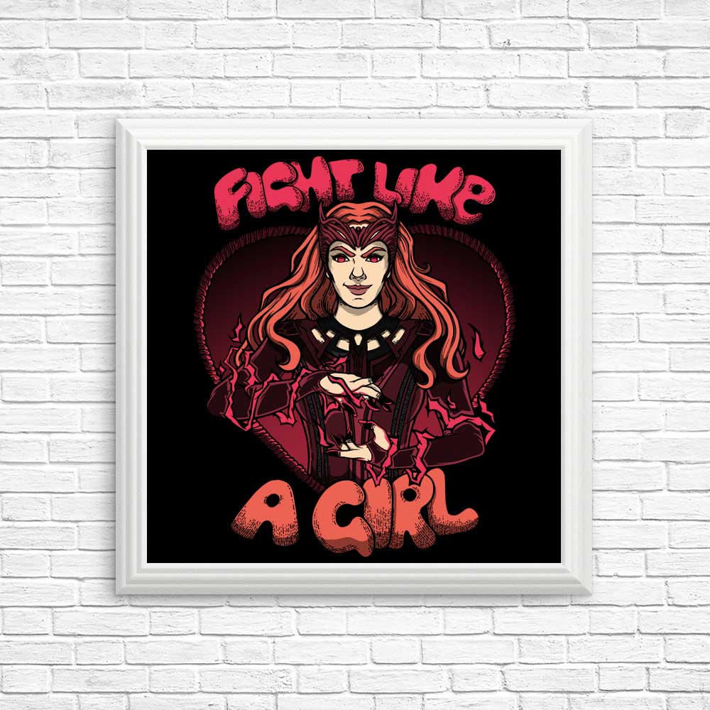 High - Quality 'Fight Like a Witch' Posters and Prints