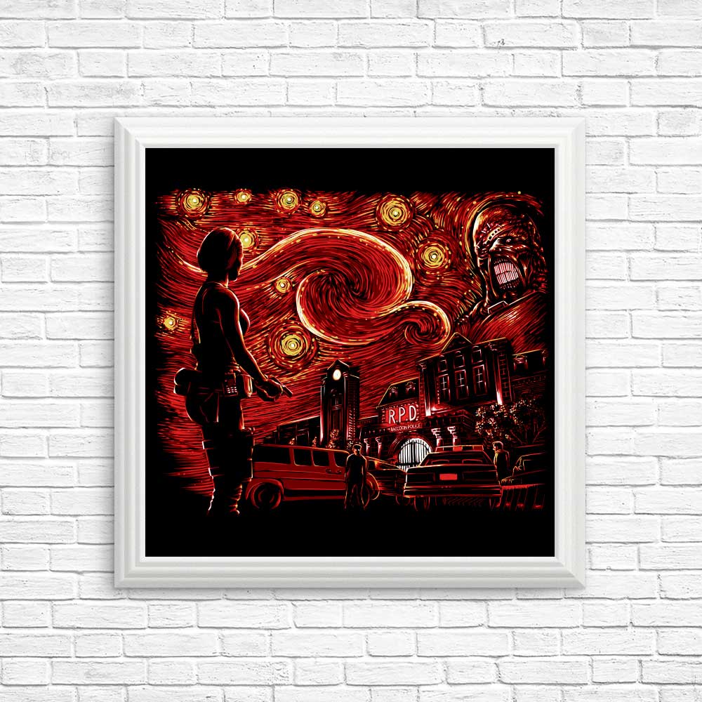 Alternate Starry Evil - High - Quality Posters & Prints