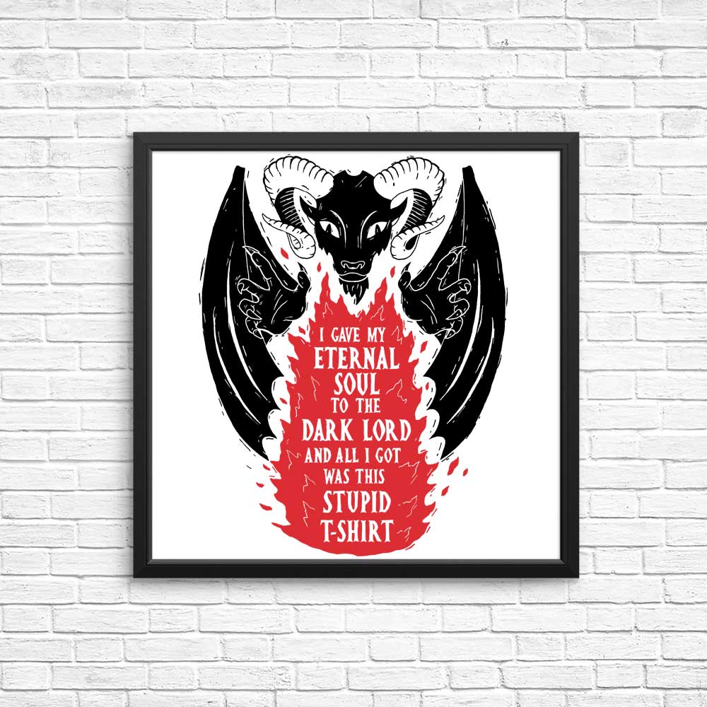 Unique Posters & Prints - 'Not a Great Deal' by DinoMike