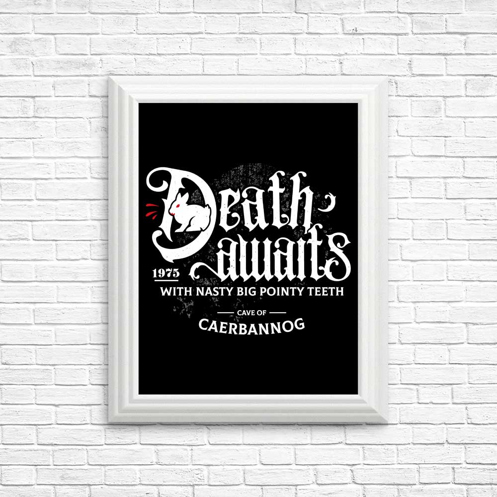Death Awaits - High - Quality Wall Posters and Prints for Decor